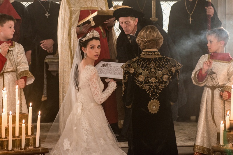 Francois de Valois et Marie Stuart lors de leur mariage