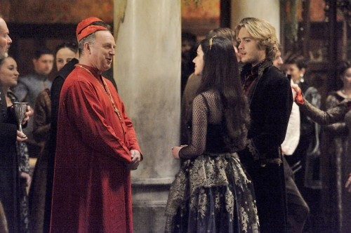 Marie Stuart et François avec le cardinal
