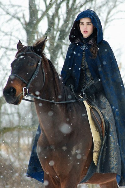 La reine Marie Stuart à cheval